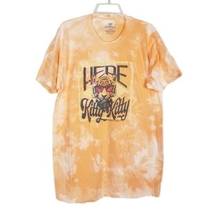 Here Kitty Kitty tie dye t-shirt tee Southern Bliss Company Tiger King